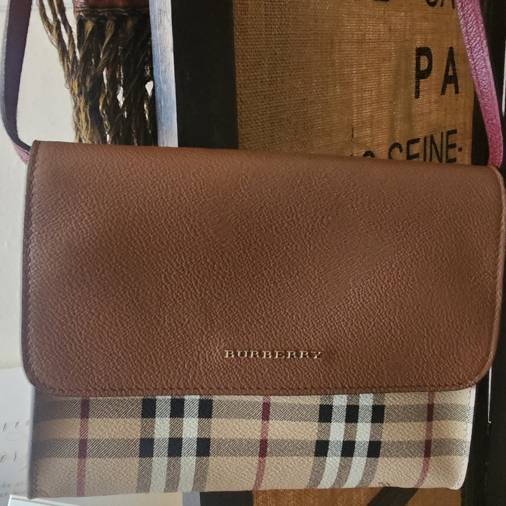 Burberry Brown and Tan Women's Bag/sling Bag/clutch
